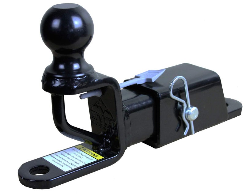 ATV TEK, TRH1 Trio HD Receiver Hitch with Ball Mount, Heavy-Duty Tow Hitch - Image 2